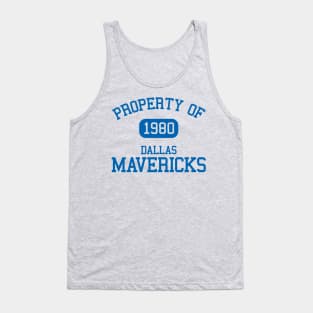 Property of Dallas Mavericks Tank Top